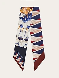 Giada print silk mini bandeau