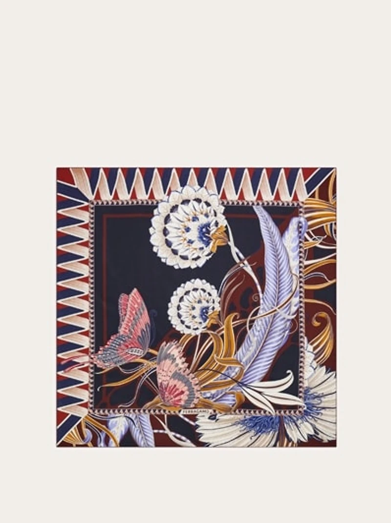 Giada print silk scarf