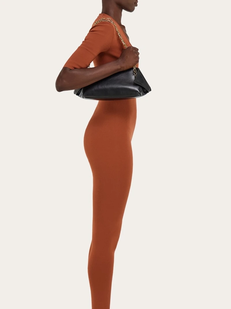 Folded shoulder bag (S