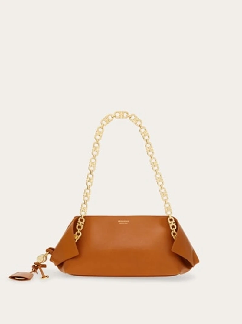 Folded shoulder bag (S