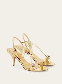 Crystal embellished sandal