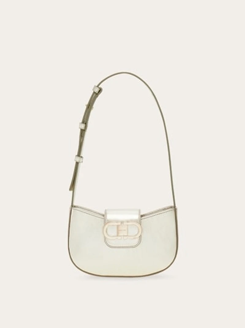 Double Gancini mini shoulder bag