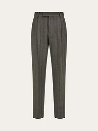 Chevron tailored trouser