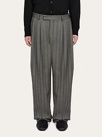 Chevron tailored trouser