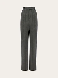 Tailored trouser in chevron