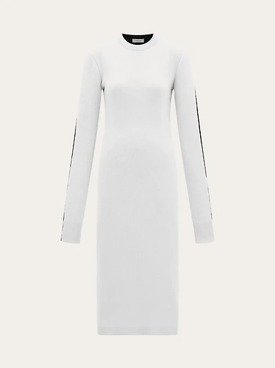 Two tone knitted dress