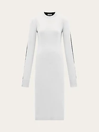 Two tone knitted dress