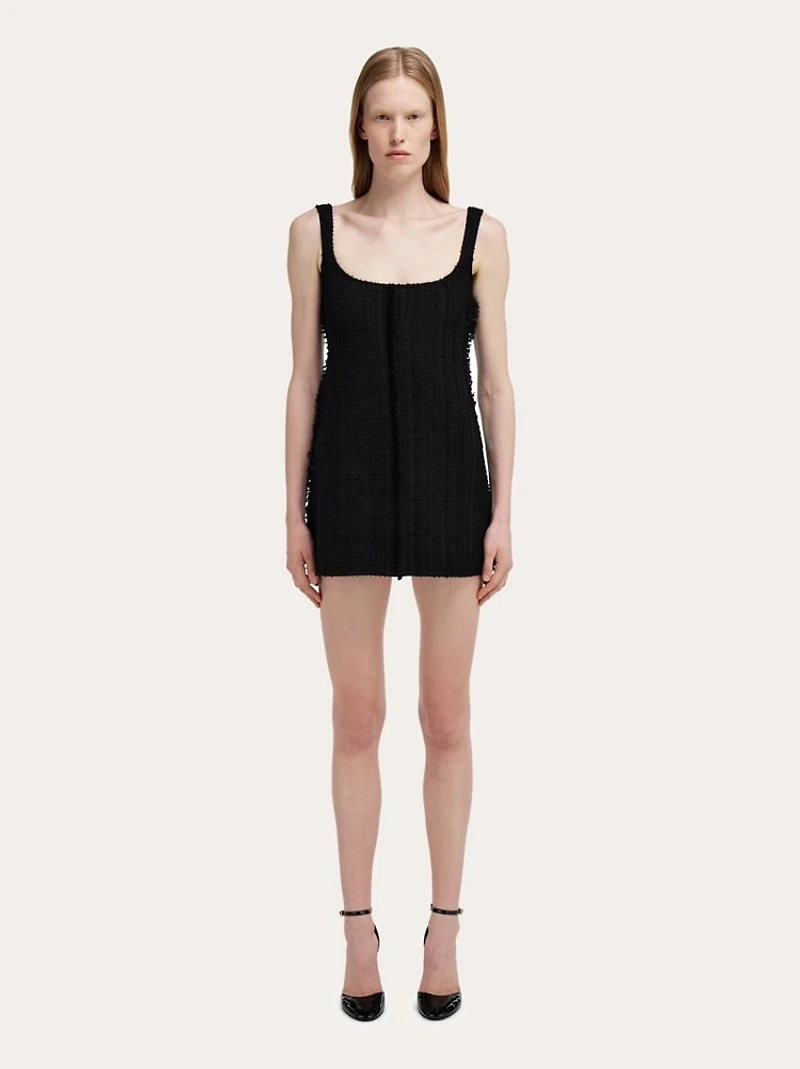 Georgette mini dress