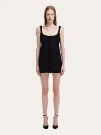 Georgette mini dress