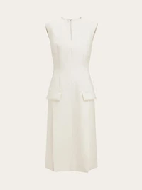 Sleeveless tailored dress