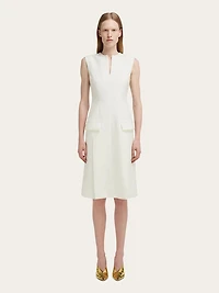 Sleeveless tailored dress