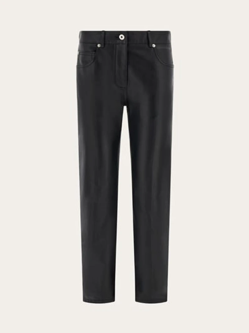 Five pocket trouser in nappa