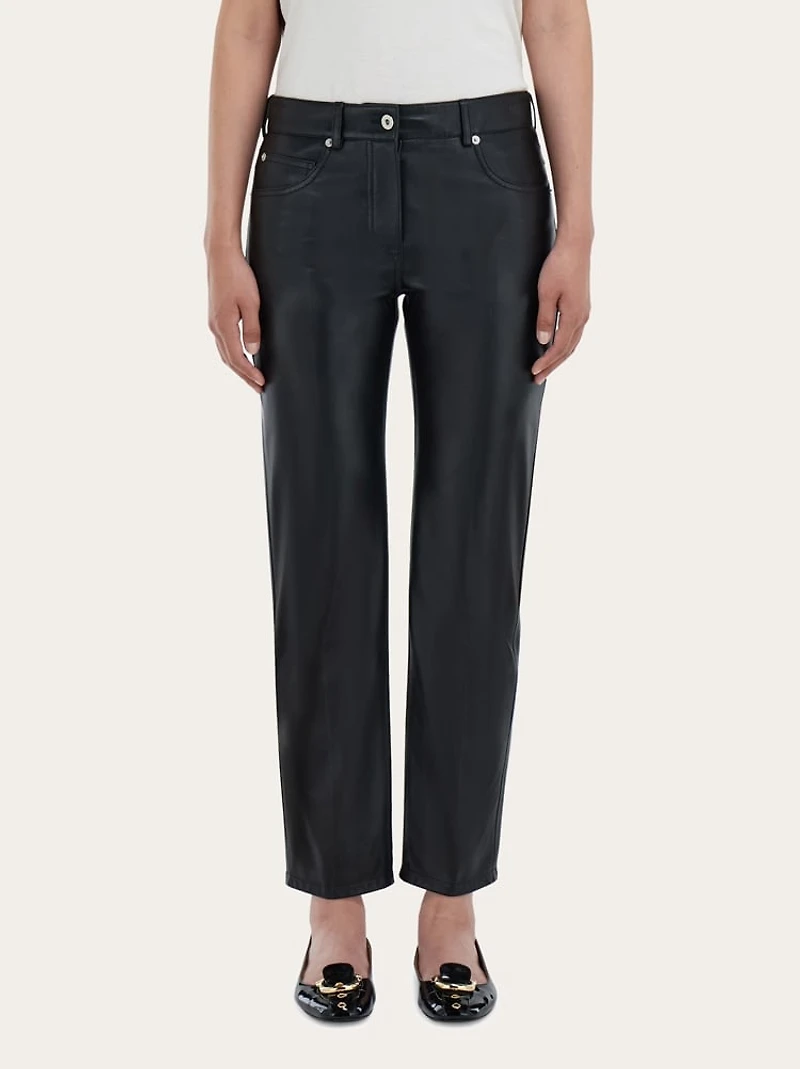 Five pocket trouser in nappa