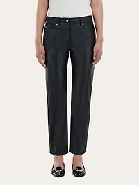 Five pocket trouser in nappa