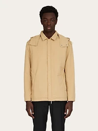 Structured nylon jacket