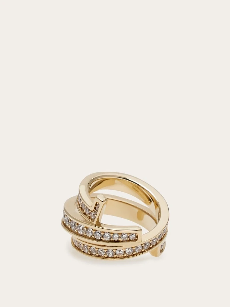 Gancini band ring