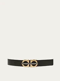 Reversible and adjustable Gancini belt