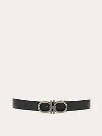 Reversible and adjustable Gancini belt
