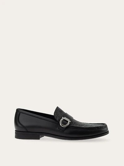 Loafer with Gancini ornament