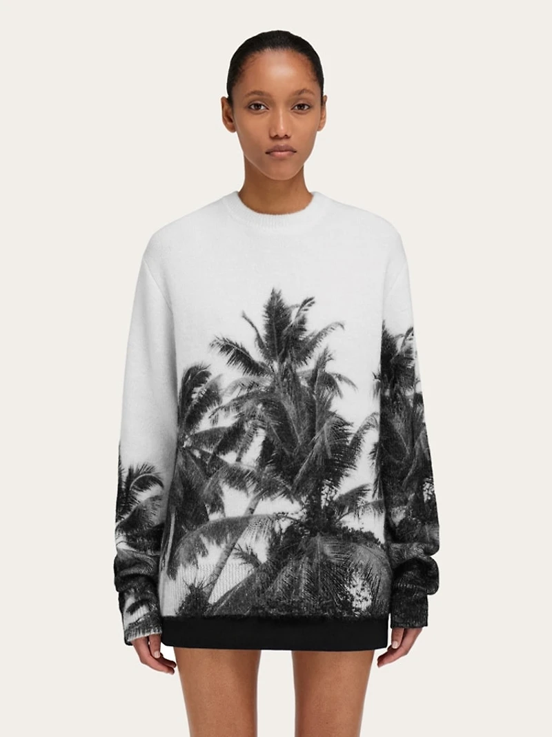 Trinidad print pullover