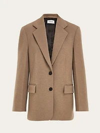 Single breasted jersey blazer