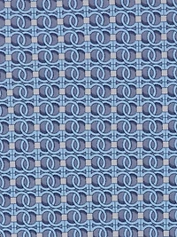 Gancini chain print silk tie