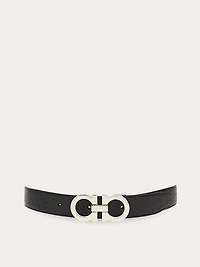 Reversible and adjustable Gancini belt