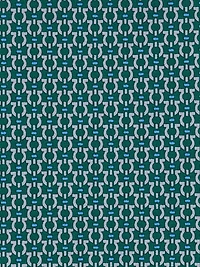 Gancini print silk tie