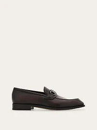 Loafer with Gancini buckle