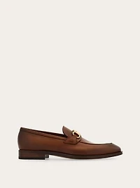 Loafer with Gancini buckle