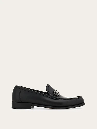 Loafer with Gancini buckle