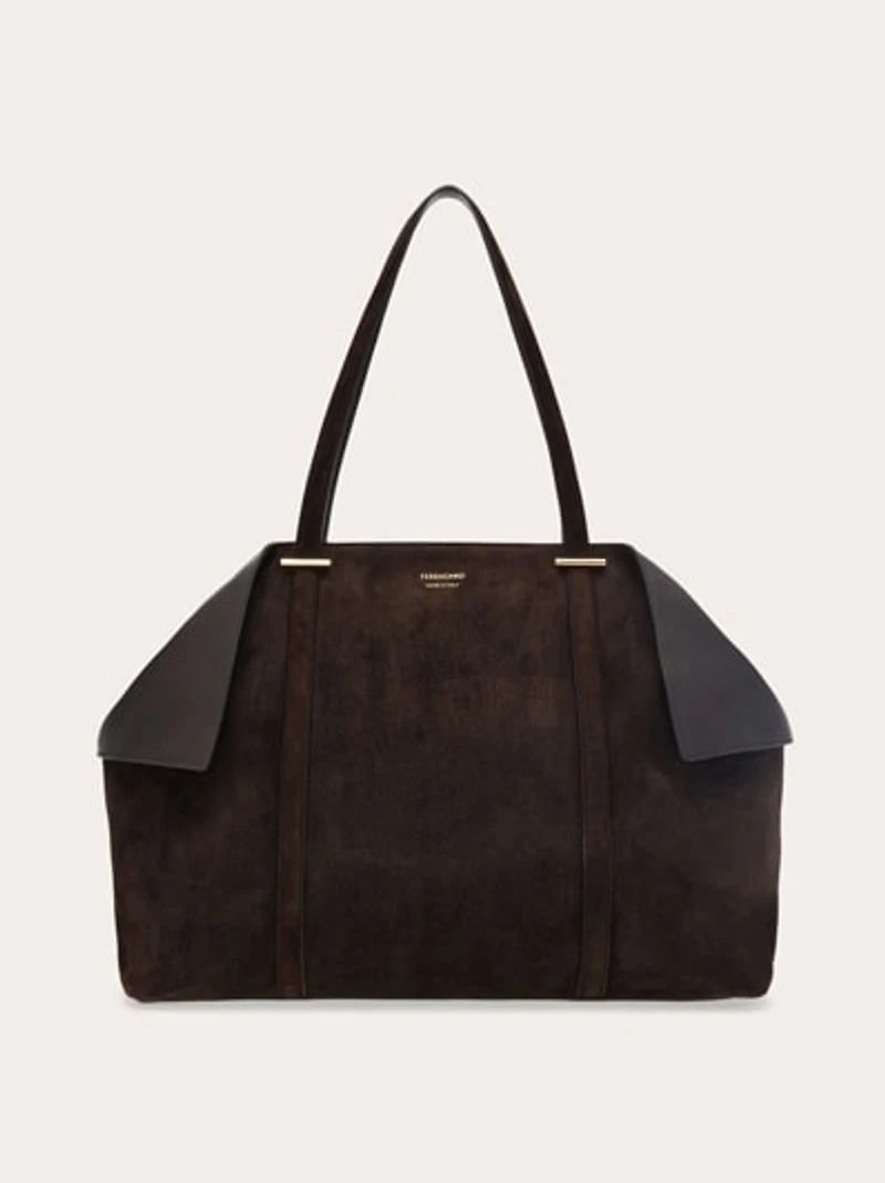 Folded tote bag (L