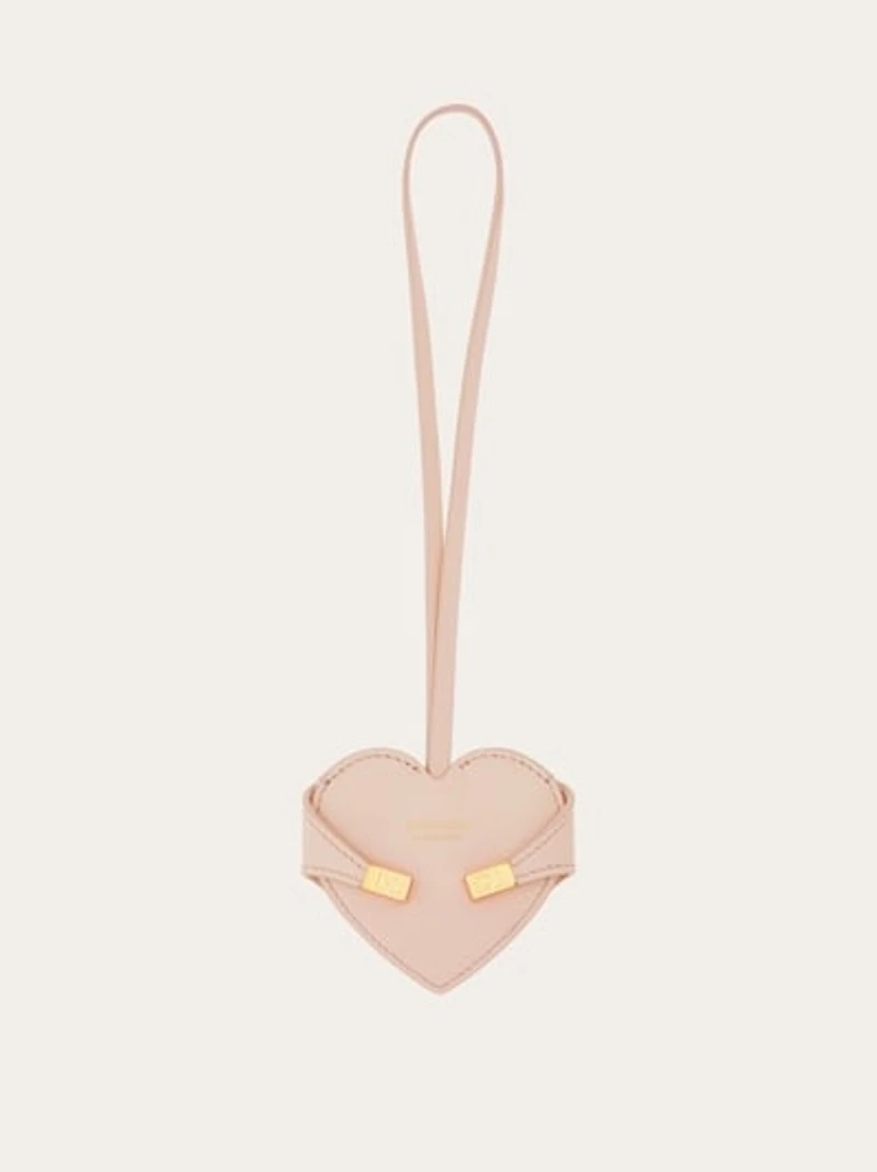 Hug heart mirror charm