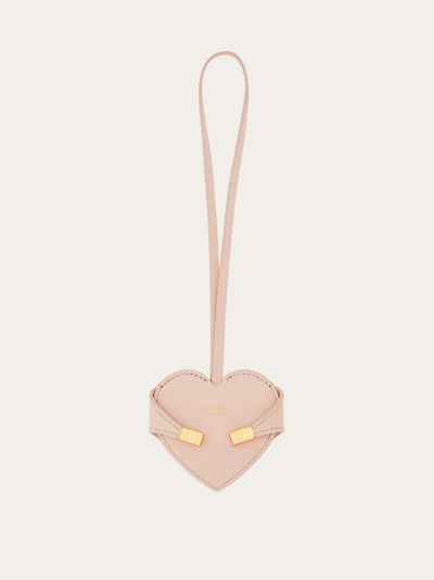 Hug heart mirror charm
