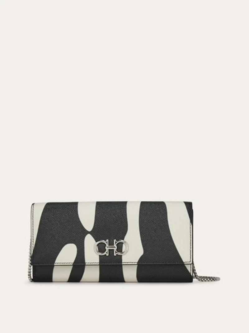 Gancini wallet with chain