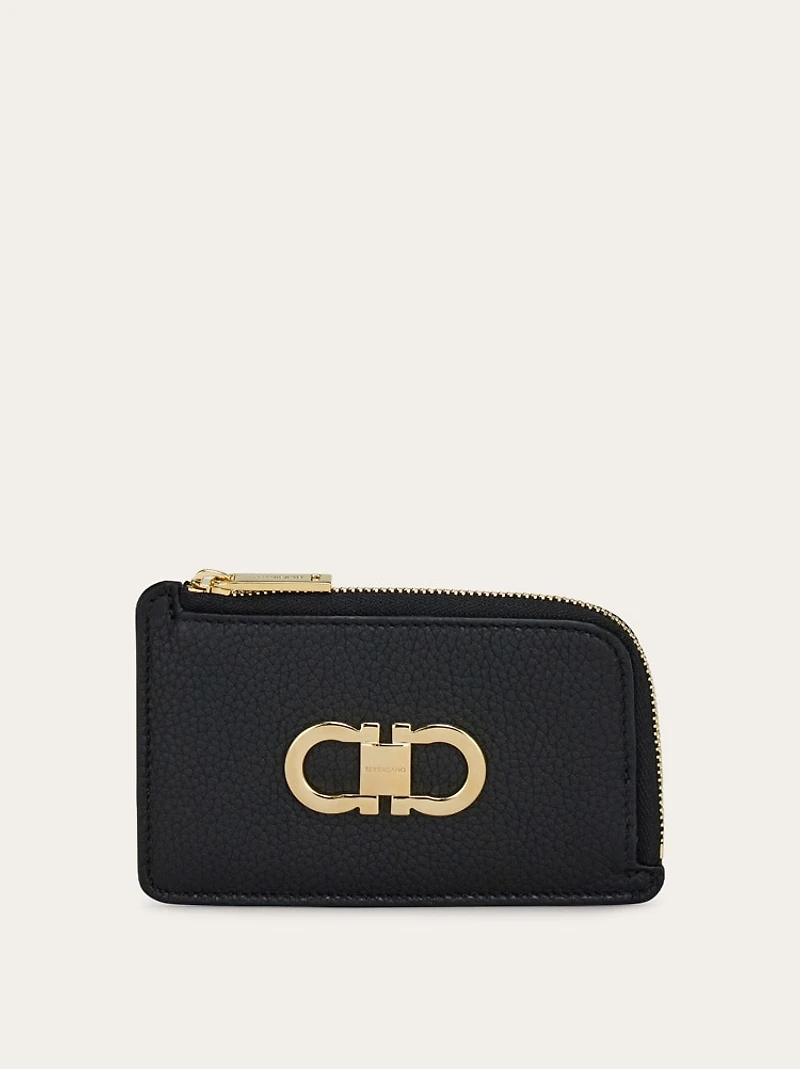 Credit card holder with coin purse