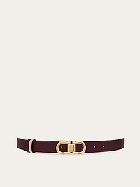 Reversible and adjustable Gancini belt