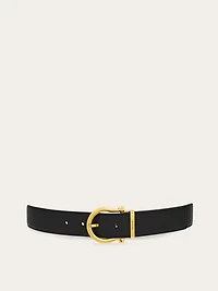 Reversible and adjustable Gancini belt