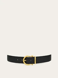 Reversible and adjustable Gancini belt