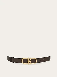 Reversible and adjustable Gancini belt