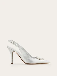 Maxi Gancini slingback pump