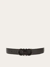 Reversible and adjustable Gancini belt