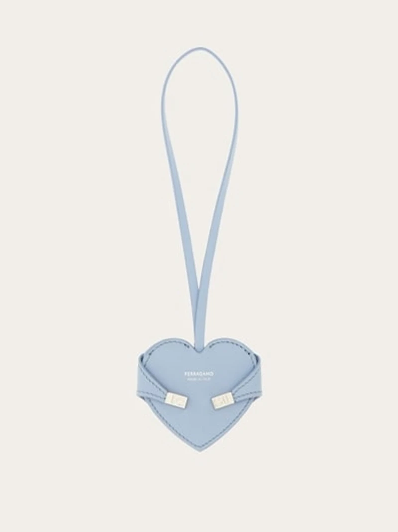 Hug heart mirror charm