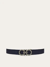 Reversible and adjustable Gancini belt