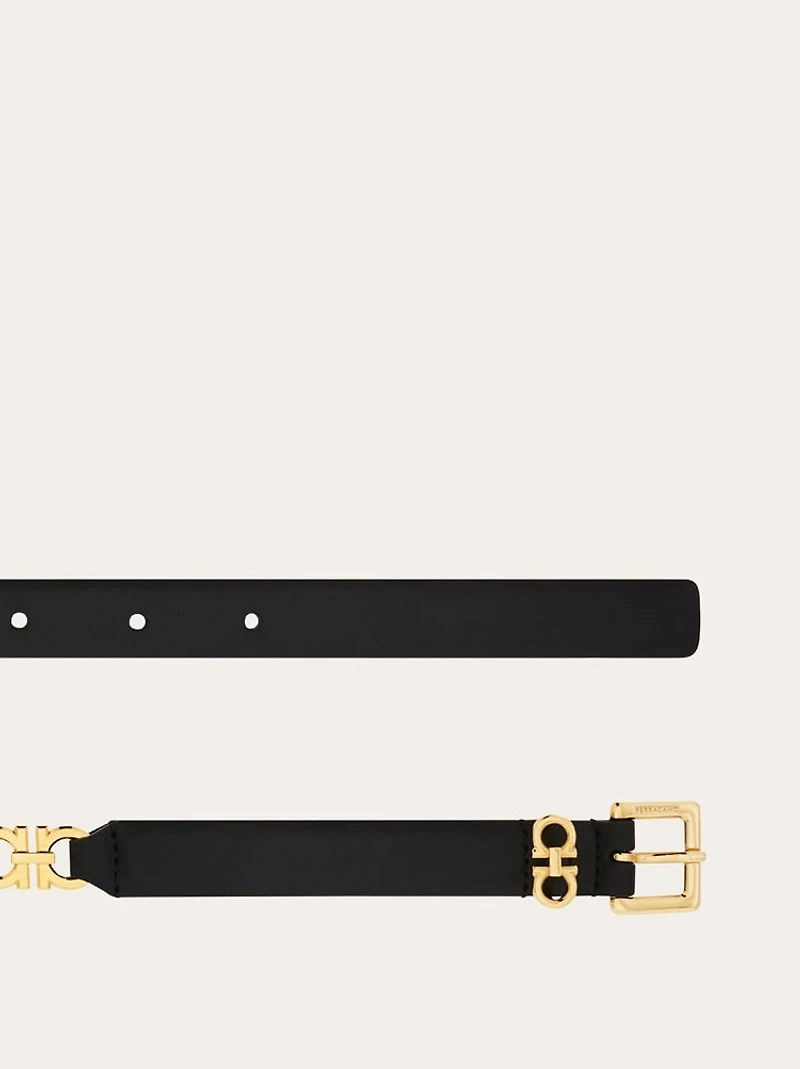 Gancini belt with chain