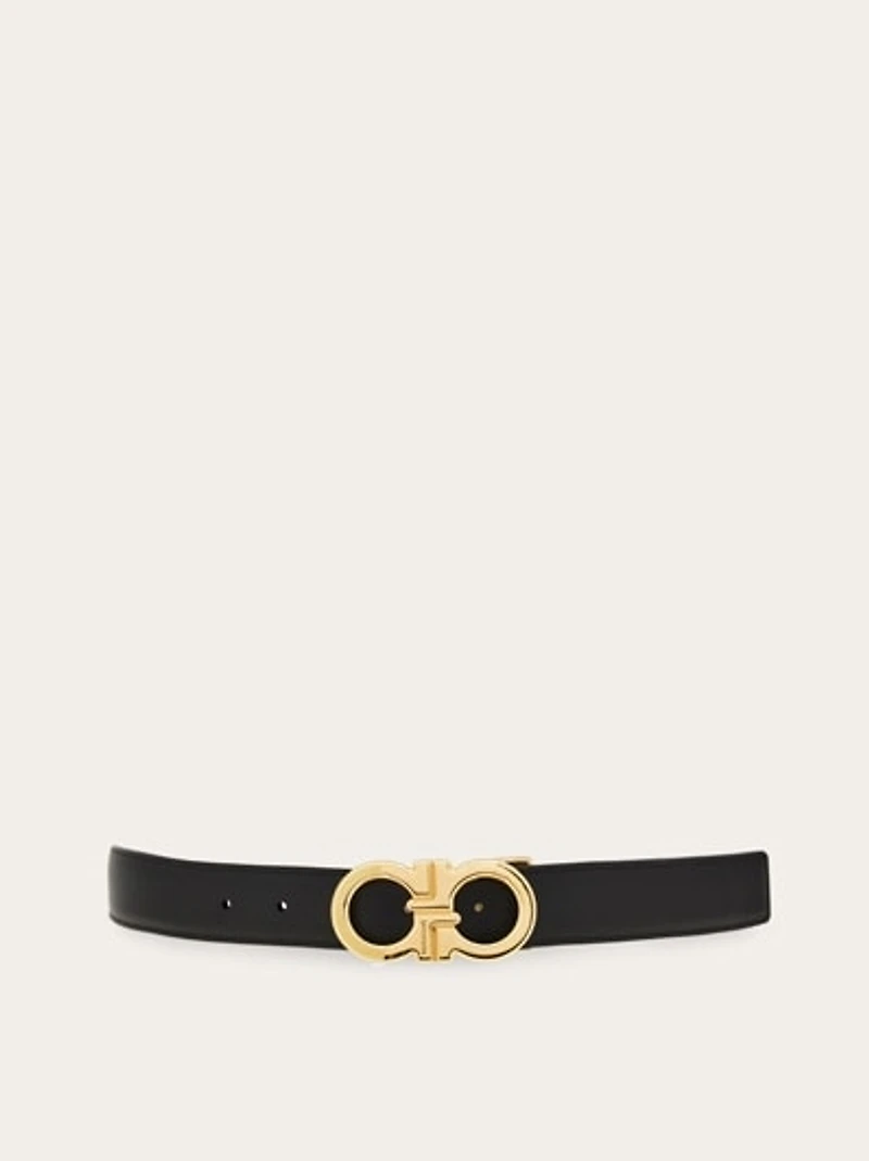 Reversible and adjustable Gancini belt
