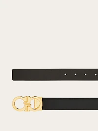 Reversible and adjustable Gancini belt