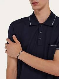 Bracciale bicolor Gancini