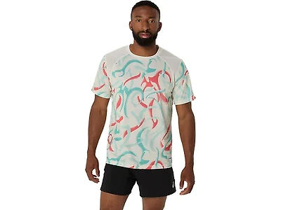 Men's | ASICS All Over Print Short Sleeve