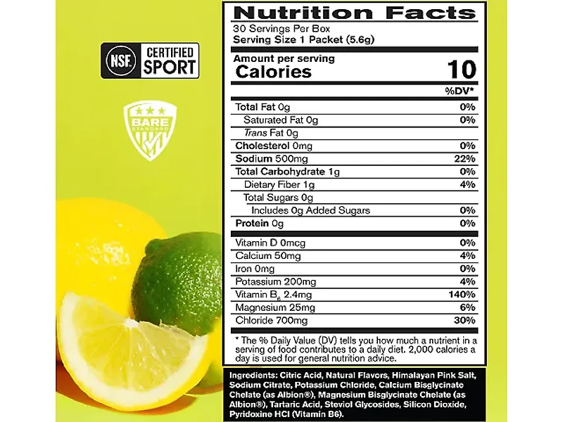Bare Performance Nutrition Electrolyte Go-Pack Single
